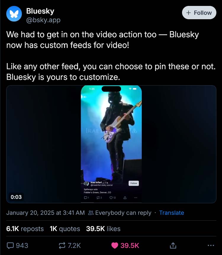 bluesky feed video