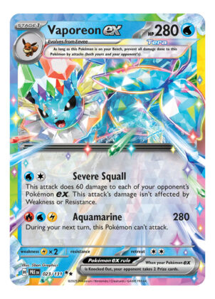 Vaporeon - Scarlet & Violet - Prismatic Evolutions