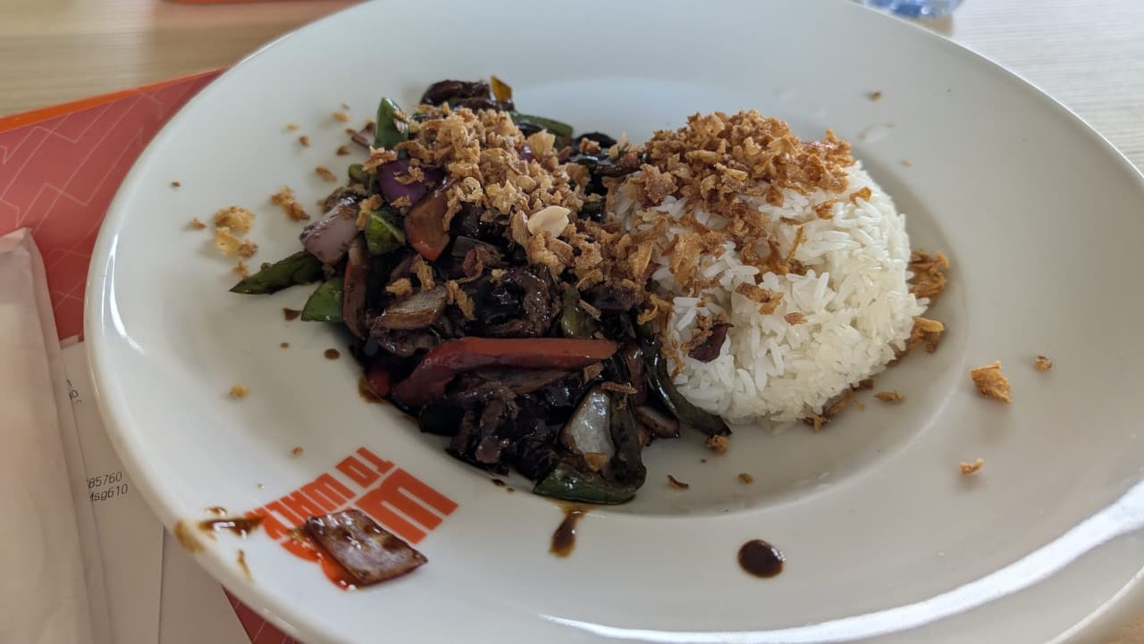 Wok to Walk - Black Pepper Beef