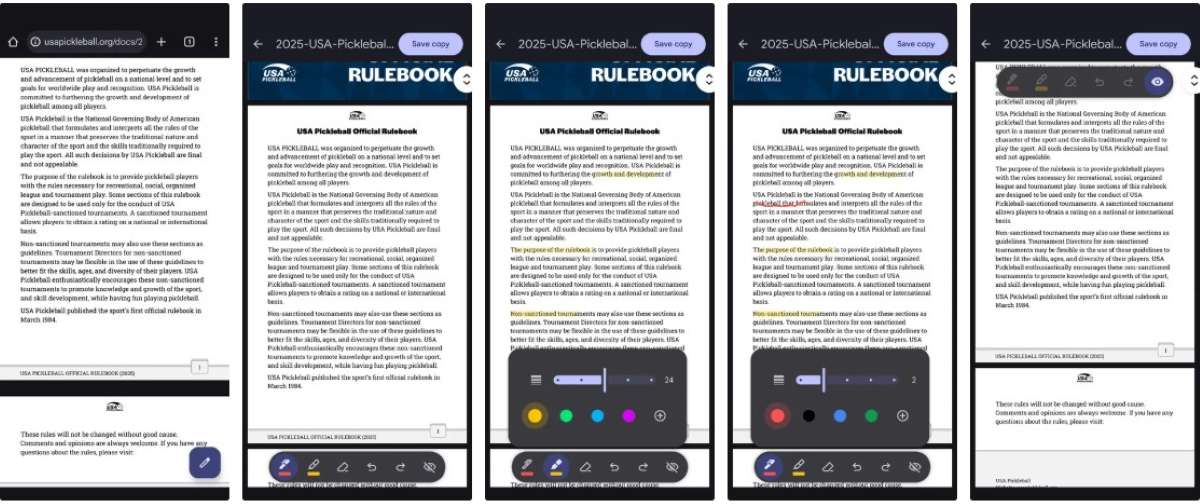 leitor de PDF no Chrome para Android