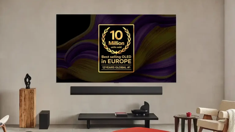 A LG atinge 10 milhões de televisões OLED vendidas na Europa