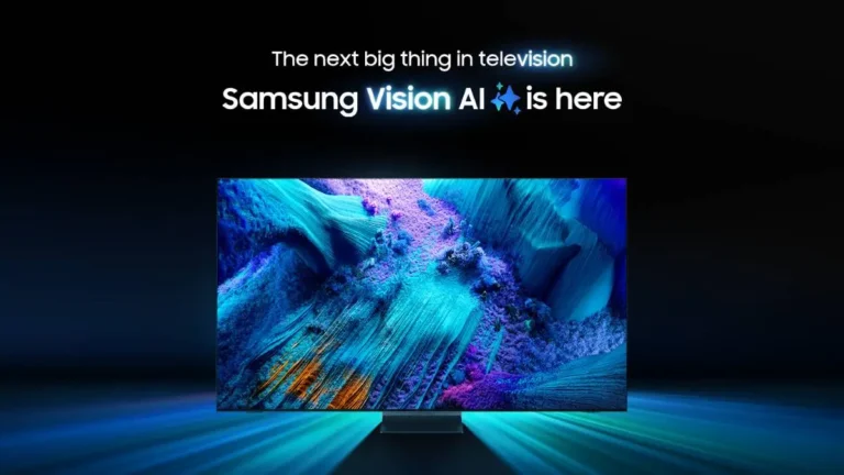 A Samsung anunciou o lançamento da sua nova linha de TVs e soundbars para 2025