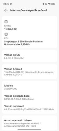 Software Xiaomi 15 Ultra
