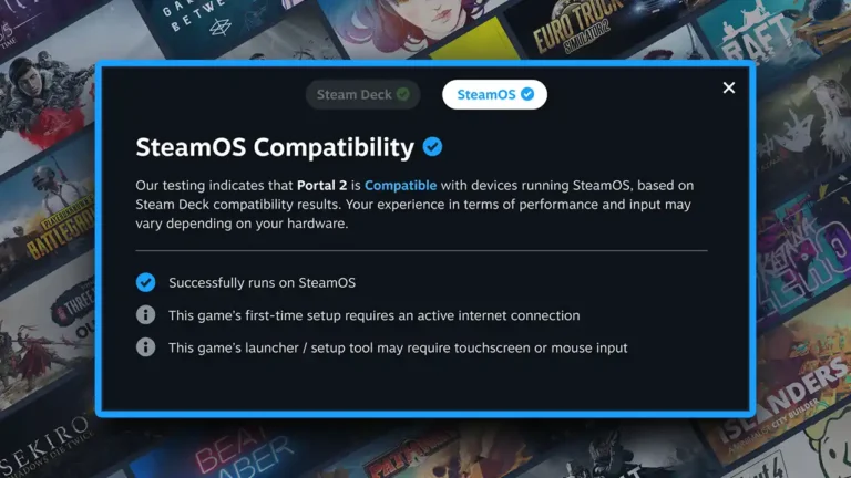 A Valve anunciou um novo sistema de classificação de compatibilidade com dispositivos SteamOS