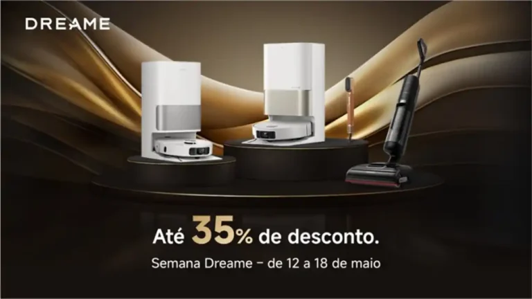 A Dreame Week arranca com descontos até 35% em produtos selecionados
