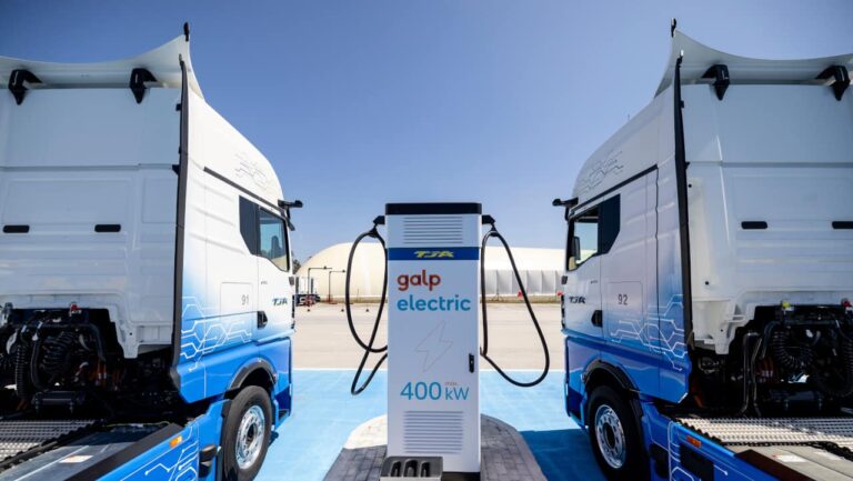 Lançada 1ª rota de transporte pesado 100% elétrica em Portugal