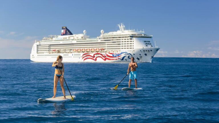 Norwegian Epic e Pride of America recebem melhorias antes da temporada de verão 2025