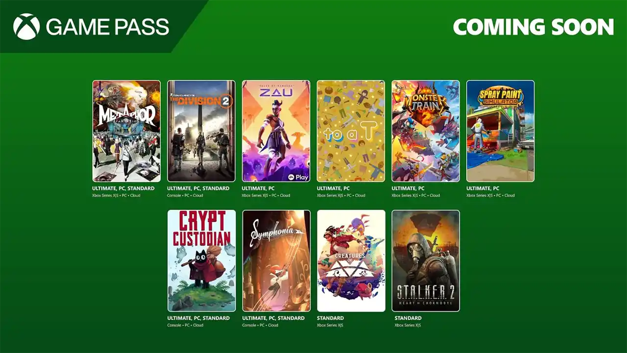 novidades do xbox game pass maio 2025
