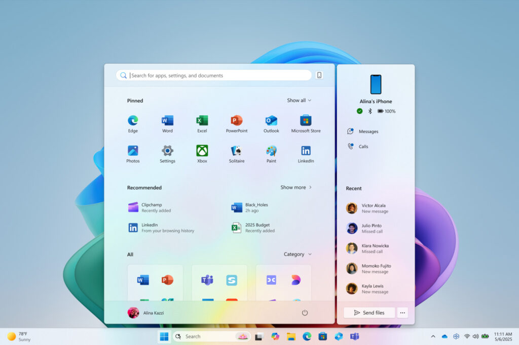 A Microsoft revelou novidades para o Windows 11, incluindo um novo menu Iniciar 1 novo menu iniciar do Windows 11