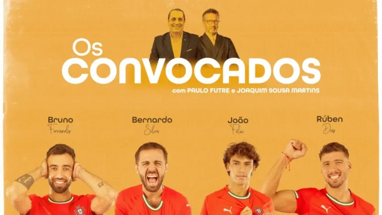 Os Convocados: nova série documental revela a vida de estrelas do futebol português na Prime Video