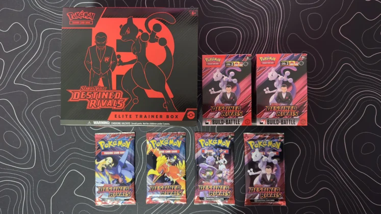 Pokémon TCG Scarlet & Violet – Destined Rivals - Produtos Variados