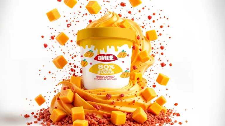 Sweeties e gelado de Manga com Red Velvet Cookies. As novidades da Swee para este ano