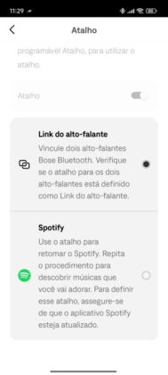 Aplicação Bose