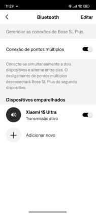 Aplicação Bose