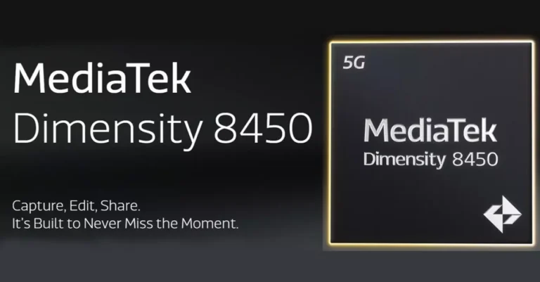 A MediaTek anunciou o processador Dimensity 8450 5G para equipamentos de gama média/alta