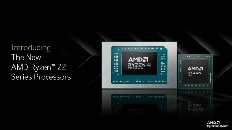 A AMD anunciou os novos processadores Ryzen Z2 A e Ryzen AI Z2 Extreme, para dispositivos portáteis