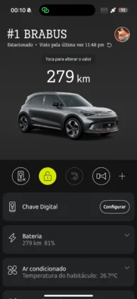 App Hello do smart #1 BRABUS