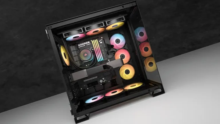 Corsair apresenta ventoinhas RS-R com rotores invertidos e iluminação RGB sem obstruções