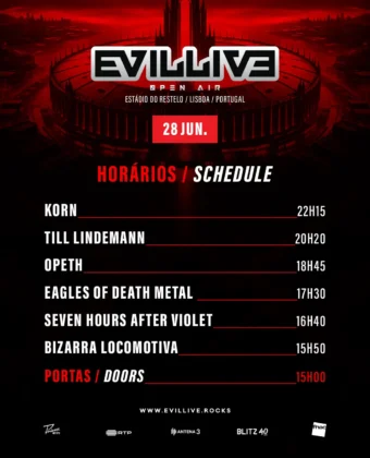 Evil Live Festival 2025 - 28 de junho