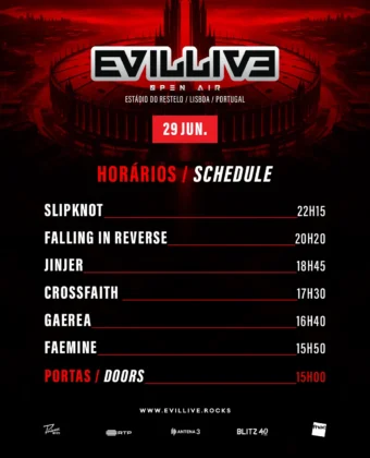 Evil Live Festival 2025 - 29 de junho