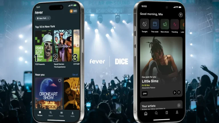 Fever adquire DICE e reforça presença no setor tecnológico do entretenimento ao vivo
