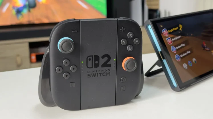 Novo adaptador para os Joy-Cons da Nintendo Switch 2