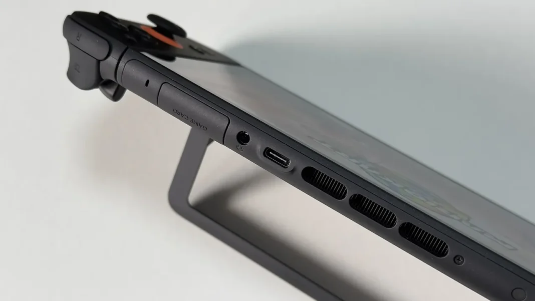 Porta USB-C superior da Nintendo Switch 2