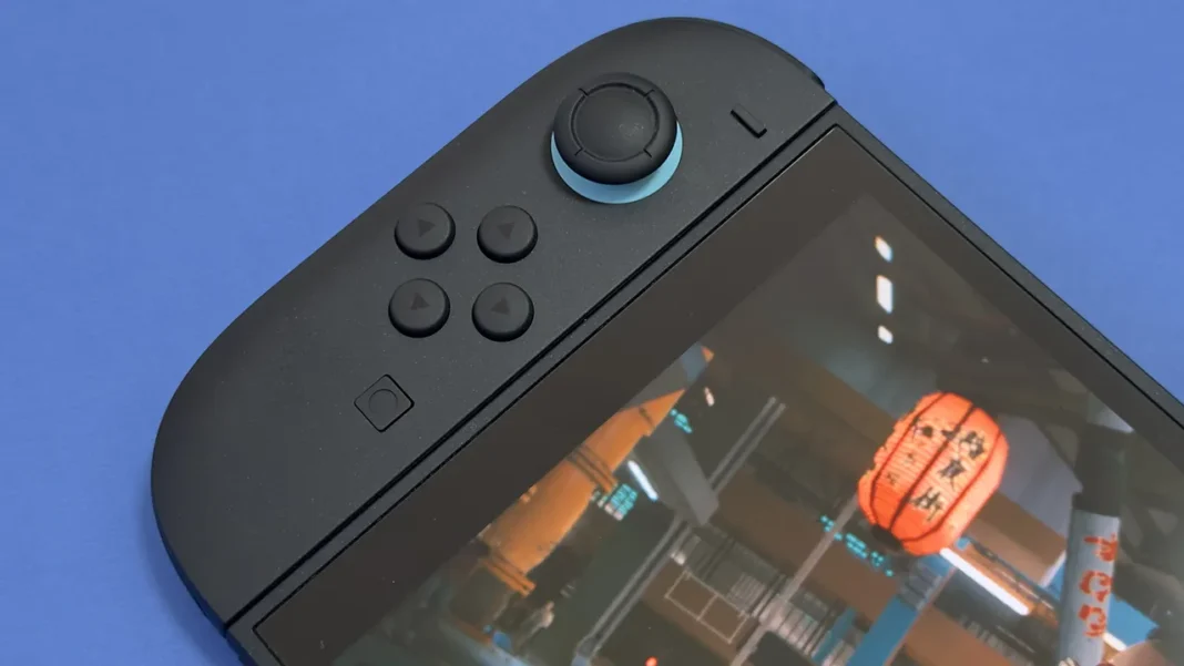 Comandos &agrave; esquerda da Nintendo Switch 2