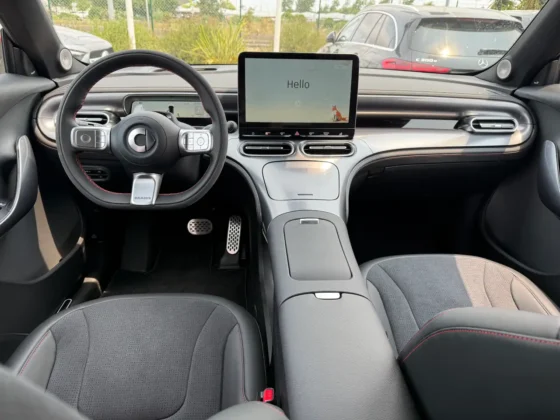 Interior do smart #1 BRABUS