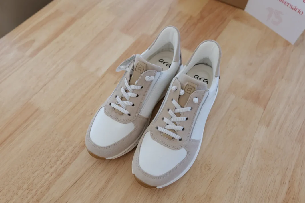 ara shoes PV2025 - modelo 12-24836, na cor shell white