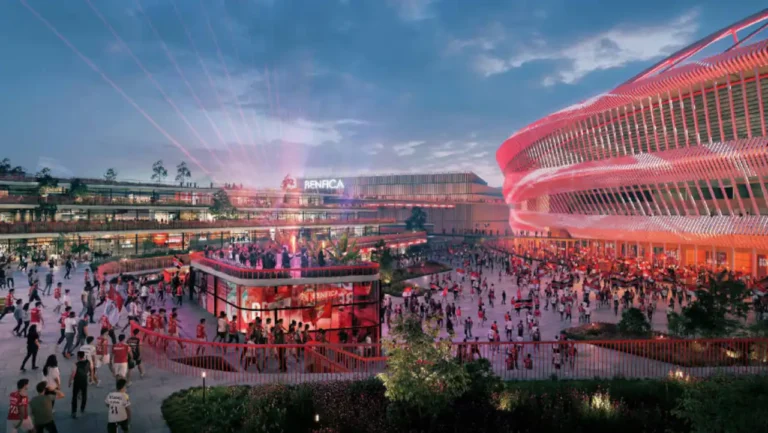 Benfica detalha plano do Benfica District e expansão histórica da Luz