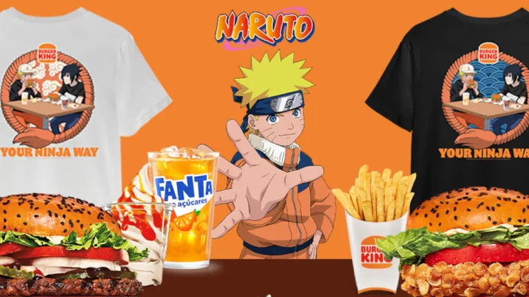 Burger King Portugal lança menus inspirados em Naruto (e há dois restaurantes decorados ao detalhe)