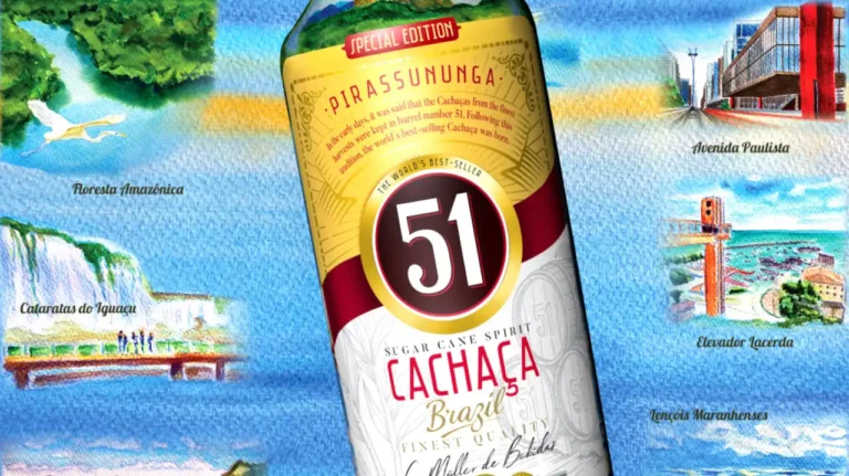 Cachaça 51 lança nova garrafa decorativa em Portugal