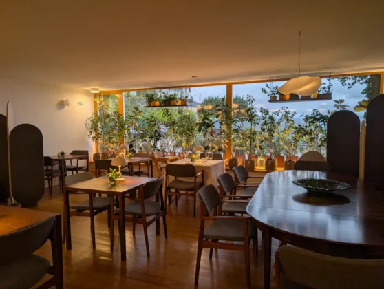 Casas da Lapa - sala de refeições/restaurante