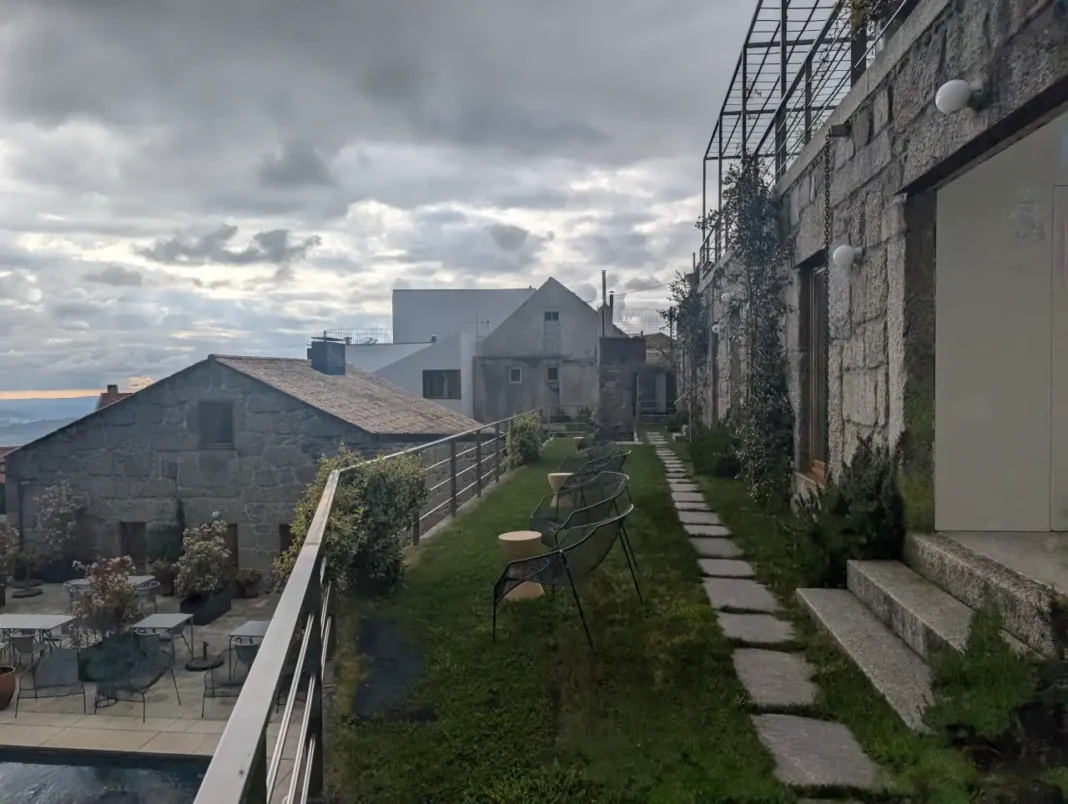 Casas da Lapa - vista do jardim