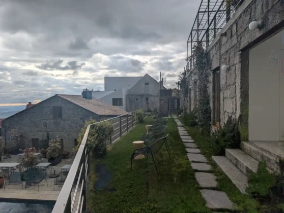 Casas da Lapa - vista do jardim