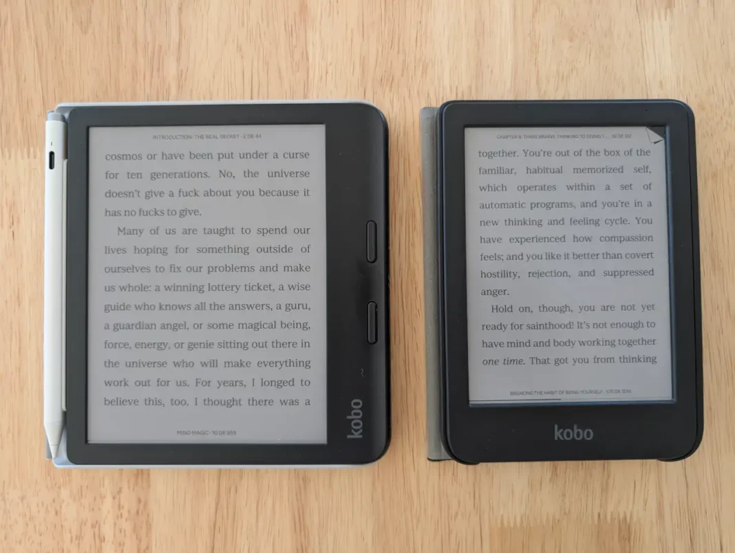 Kobo Libra Colour e Kobo Clara Colour - Compara&ccedil;&atilde;o