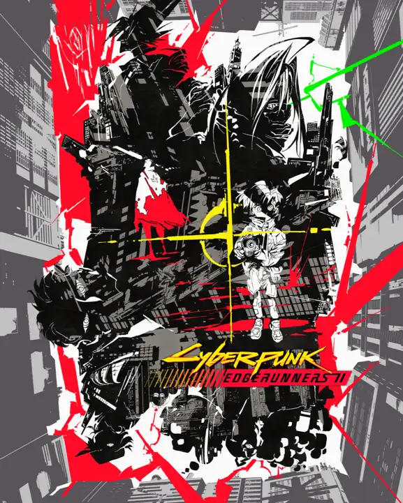 cyberpunk 2077 edgerunners 2 poster
