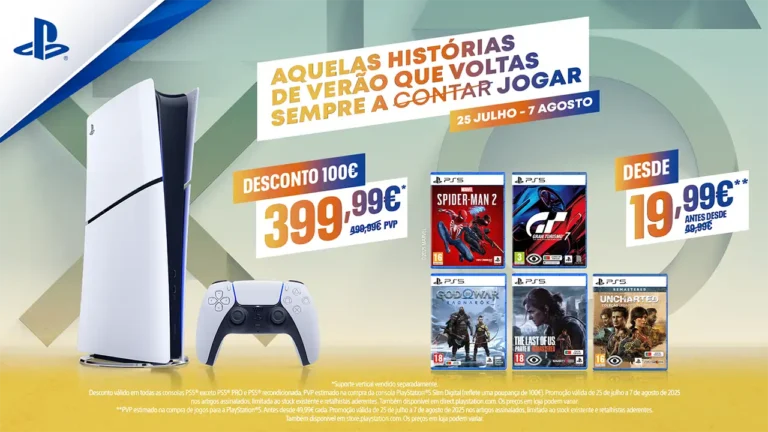Promoções de Verão 2025 da PlayStation