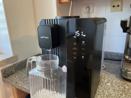 Ecoviva MATE4 UV Countertop Reverse Osmosis Water Filter System EU