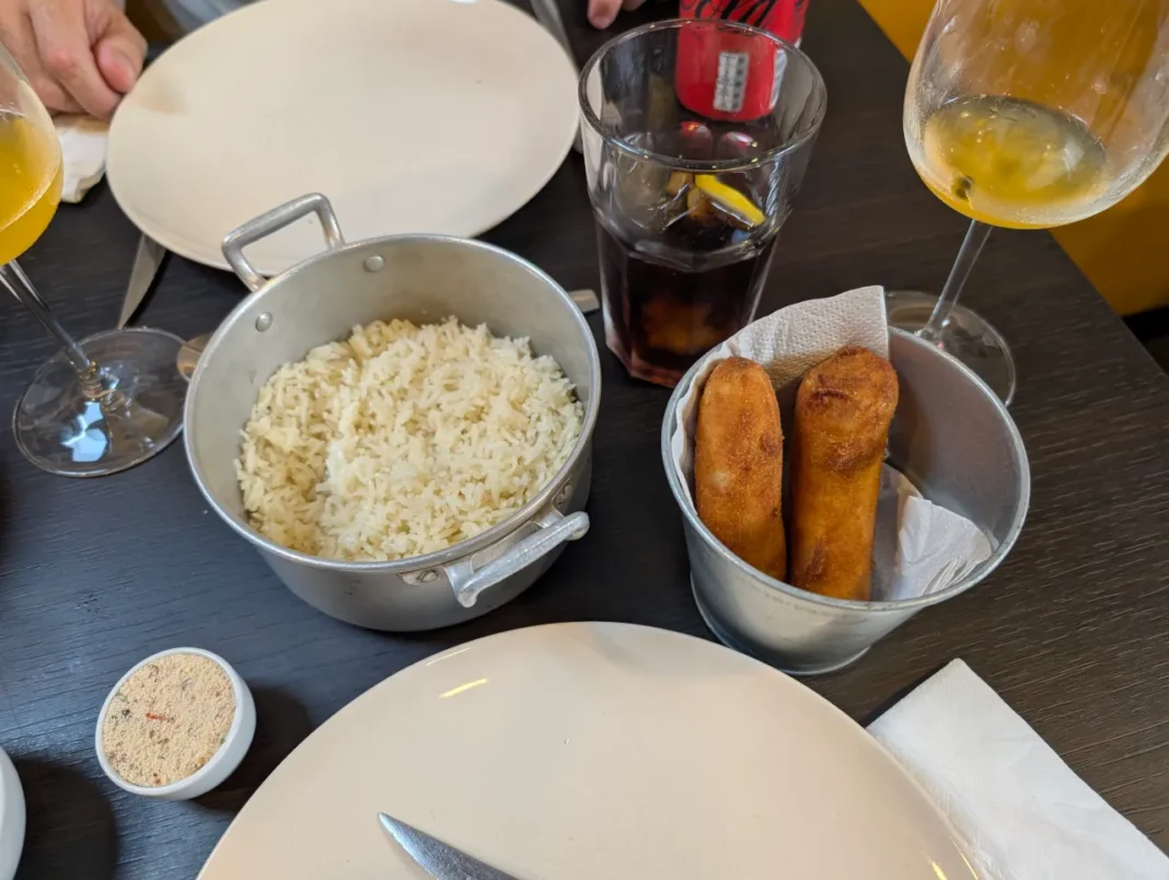 F&aacute;brica da Picanha - Arroz e banana frita