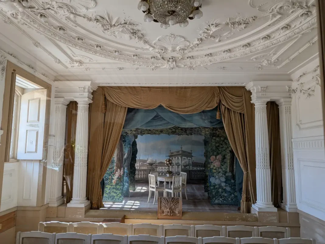 Pal&aacute;cio da Brejoeira - azulejos - sala