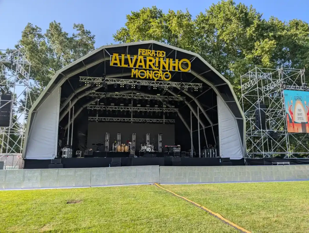 Feira do Alvarinho - palco