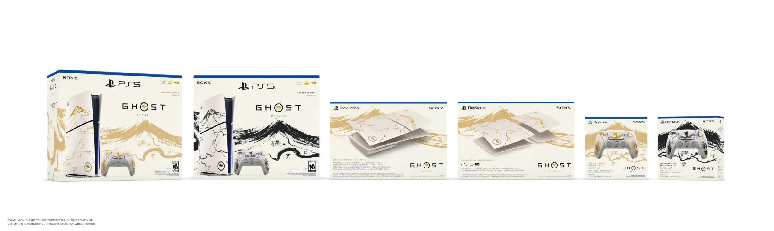 playstation 5 ghost of yotei edicoes limitadas