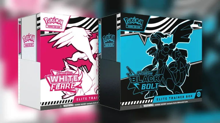 Pokémon TCG recebe novas expansões Black Bolt e White Flare com cartas dedicadas à região de Unova