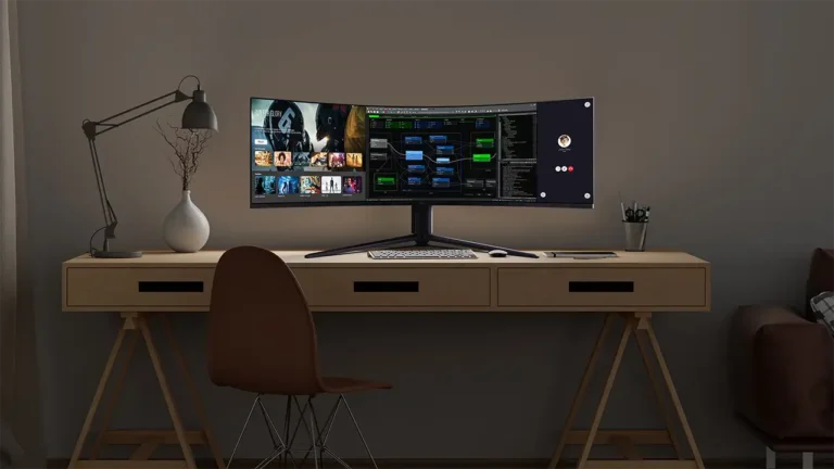 TCL lança monitor QD-Mini LED ultra-wide de 57 polegadas com resolução Dual 4K