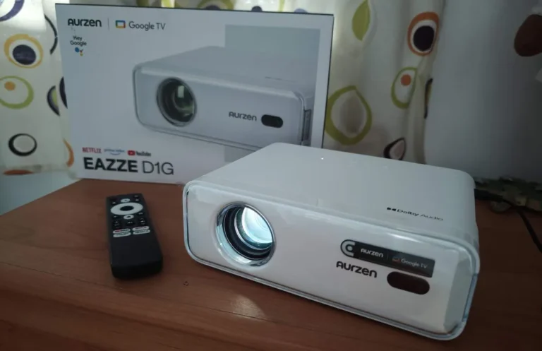 Aurzen EAZZE D1G – Review: Projeção acessível com Google TV