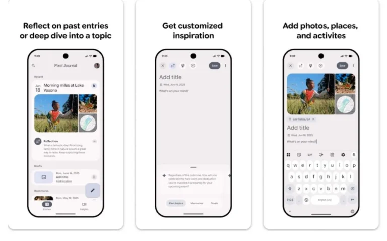 Google lança nova aplicação de diário para Android
