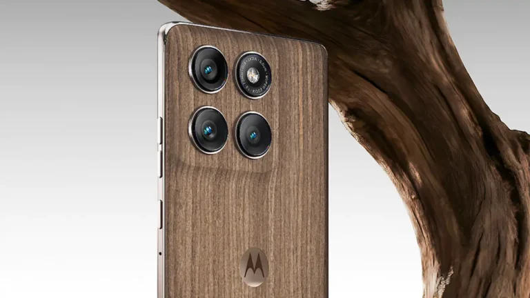 Motorola anuncia uma nova variante Pantone Walnut do Edge 60 Pro