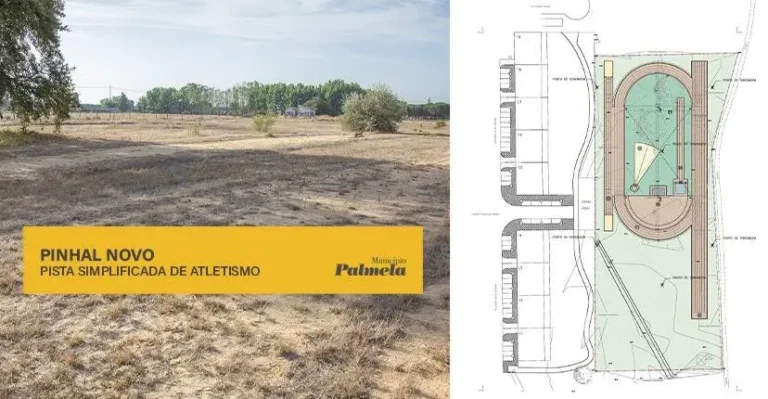 Câmara de Palmela relança concurso para pista de atletismo no Pinhal Novo